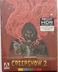 Creepshow 2 4K ULTRA HD Limited Edition Arrow Video USA Stephen King NEW - Picture 1 of 2