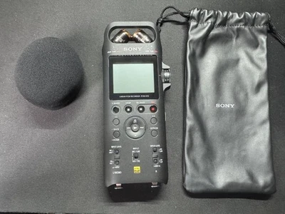 SONY PCM-D10 Linear PCM Recorder 16GB High-Res Rec 192KHz Handheld Tested Good - Image 1 of 4