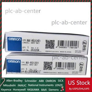 Omron NX-RS1201 Loadcell Input Unit NXRS1201 New Original Fast Shipping - Picture 1 of 1
