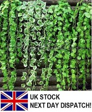 Artificial Trailing Ivy Vine Leaf Ferns Greenery Garland Plants Foliage Flowers