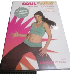 SOUL SWEAT HOT MOVES WORLD GROOVES DANCE WORKOUT DVD WITH CHANTAL PIERRAT NEW - Picture 1 of 1