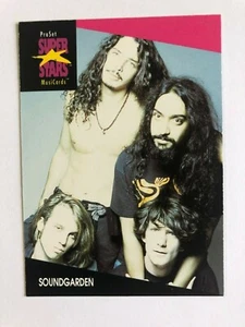 1991-92 ProSet Super Stars MusiCards #238 Soundgarden - Picture 1 of 2