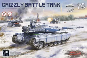 Border BC-002 1/35 GRIZZLY BATTLE TANK Model Kit - Picture 1 of 8