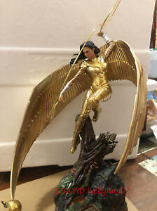 IRON STUDIOS 1/10 WW84 Wonder Woman Gold Armour Gal Gadot Statue In Stock NEW