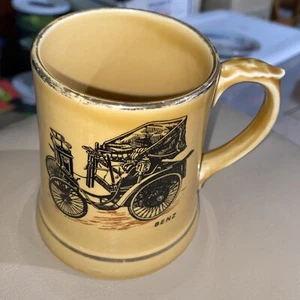 Wade England Veteran Car Club Series 1 Benz 1899 Dog Cart Coffee Mug Cup Vintage - Picture 1 of 7