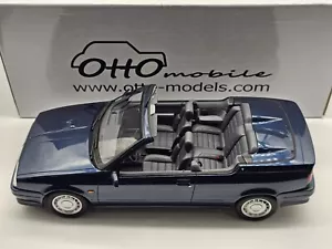 Renault 19 16S Cabriolet Blue 1:18 OTTOMOBILE In Box - Foto 1 di 5