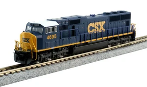 KATO 176-7610-DCC EMD SD70M Radiador plano CSX #4695 - Imagen 1 de 1