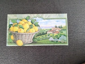SAPONIFICIO ARTIGIANALE FIORENTINO TUSCAN COUNTRY LEMON SCENTS SOAPS 3X4.40 oz - Picture 1 of 3