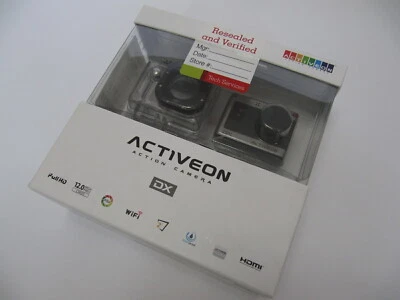 Activeon DX 1080p Full HD 12MP Waterproof Action Camera 2" LCD WiFi HDMI 4X zoom - Image 1 of 4