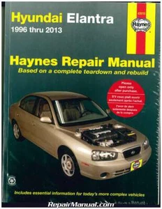 Haynes Hyundai Elantra 1996-2019 Auto Repair Manual : H43010 - Foto 1 di 1