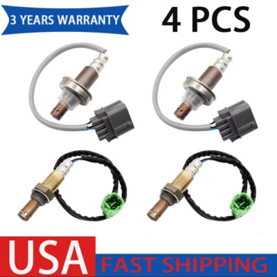 For Suzuki Grand Vitara 2.7L V6 2007 2008 4pcs Oxygen Sensor Upstream+Downstream - Image 1 of 4
