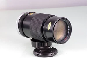 CLASSIC LENS CANON TELE FD S.S.C. 4/200 200mm FD MOUNT TESTED SUPER MINT BOKEH - Imagen 1 de 5