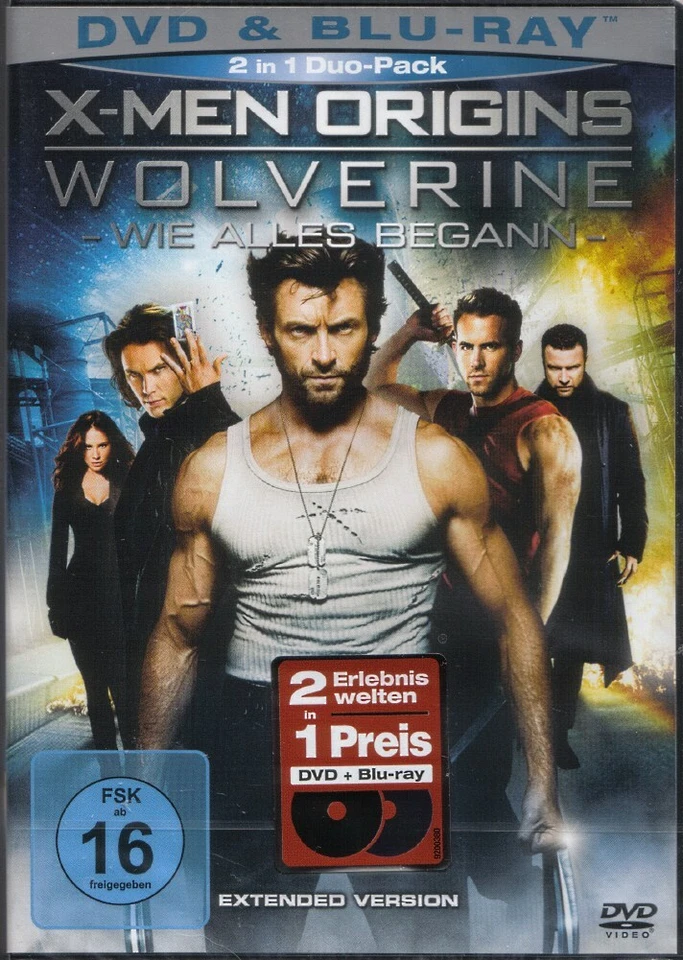 Blu-ray X-MEN ORIGINS: WOLVERINE #  Hugh Jackman, Liev Schreiber ++NEU - Bild 1 von 1