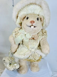 VTG LASTING ENDEARMENTS Lynn West Sonja Grizzlynn Bearinski 24” Artist Signed - Picture 1 of 20