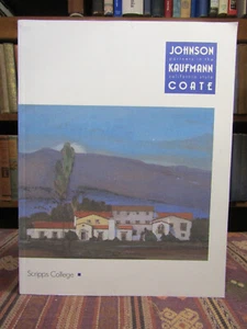 1992 JOHNSON KAUFMANN COATE, PARTNERS IN THE CALIFORNIA STYLE Architecture Book - Picture 1 of 8