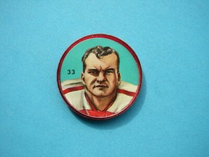 1963 HUMPTY DUMPTY NALLEY'S PLASTIC CFL FOOTBALL COIN 33 JERRY SELINGER SP SHARP