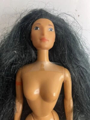 Boneca Barbie Vintage Disney Pocahontas 12” Mattel 1995 Solta Sem Roupas [m] - Imagem 1 de 4