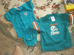 miami dolphins baby stuff