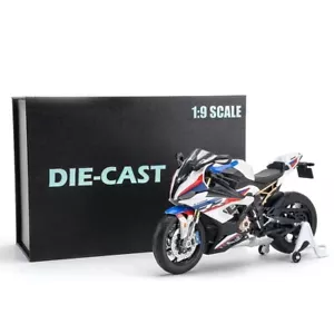 BMW S1000RR l Modellmotorrad – 1:9 Druckguss, Metall,Geschenk für Sammler & Fans - Bild 1 von 3