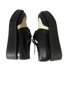 Zapatos de plataforma Clergerie Bree Oxford bloque de color negro EE. UU. 9 40 NUEVO SIN CAJA $529 con cordones - Imagen 1 de 6