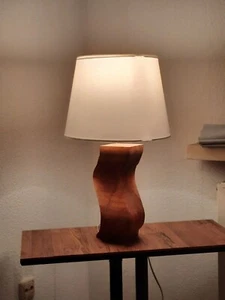 Handgearbeitete Massiv Holzlampe, Stehlampe Mit Liebe Gearbeitet EINZELSTÜCK - Bild 1 von 12