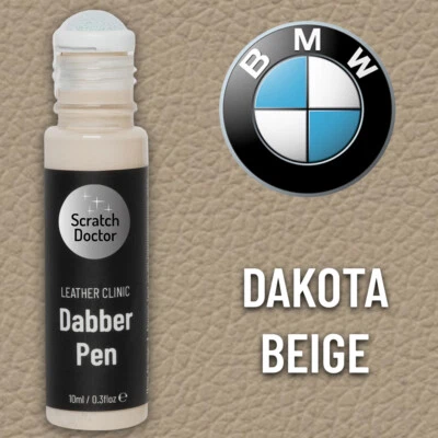 THE SCRATCH DOCTOR Pluma Reparación Cuero para BMW DAKOTA BEIGE Reparación Arañazos Rasguños y Pequeñas Marcas