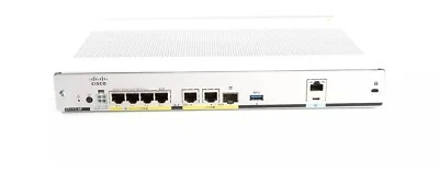 Cisco ISR 1100 C1111-4P Router 2 WAN 4 LAN - Image 1 of 4