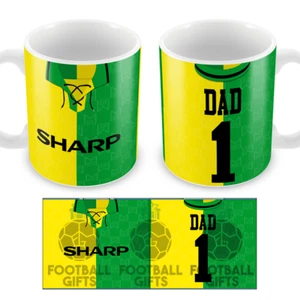Utd No.1 Dad Retro Away 92-94 Shirt Fathers Day Mug Cup Manchester Great Gift - Picture 1 of 1