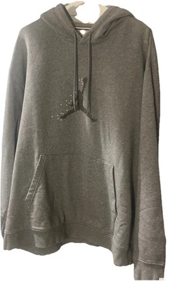 Sudadera con capucha gris Nike Jordan para hombre talla XL Foto 1 de 4