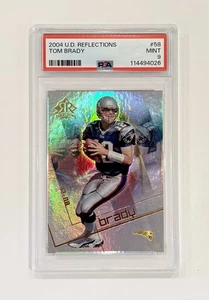 2004 Upper Deck Reflections Tom Brady #58 PSA 9 Mint New England Patriots - Picture 1 of 1