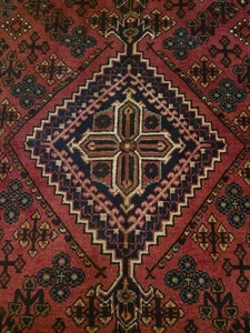 Alfombra turca tinte vegetal de alta calidad 4,4x6,11 vintage anudada a mano única en su tipo - Imagen 1 de 13