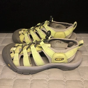 Sandali Keen Newport H2 impermeabili sportivi da trekking donna taglia 8 EU 38,5 verde fluo - Foto 1 di 12