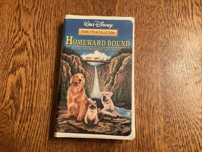 Disney’s Homeward Bound: The Incredible Journey VHS Clamshell Like New Free Ship Foto 1 de 2