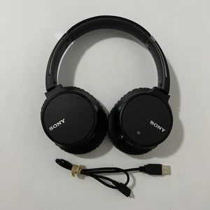 Sony WH-CH700N Cancelación de Ruido Bluetooth Inalámbrico Sobre la Oreja Auriculares Negros - Imagen 1 de 9