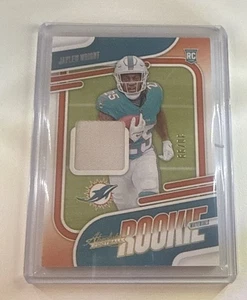 Panini Absolute 2024 - Absolute Rookie Materials Jaylen Wright #ARM-JWT dorado/99 - Imagen 1 de 2