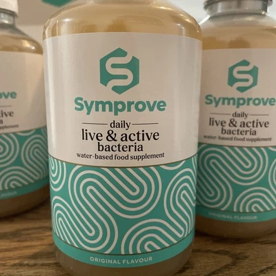 SYMPROVE Daily Live Active Bacteria 500ml x 4 Original Flavour Water Based