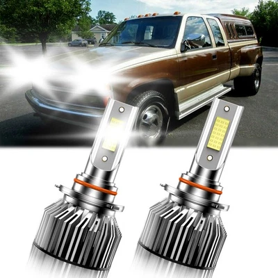 For Chevrolet C3500 1988-2000 LED Headlight Kit Bulbs Low Beam Bright White - Image 1 of 4
