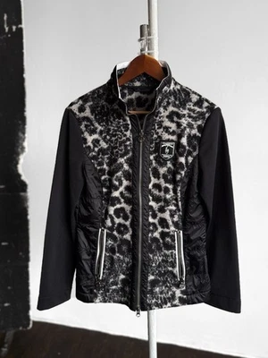 Chaqueta polar con estampado de leopardo Sportalm Kitzbuhel para mujer bolsillos logotipo talla - S Foto 1 de 4