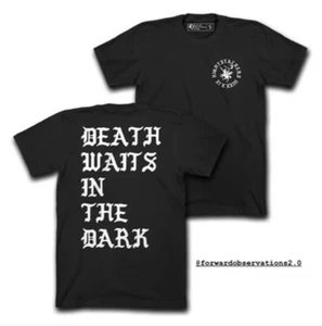 FORWARD OBSERVATIONS GROUP DEATH WAITS IN THE DARK T-SHIRT GR XL - Bild 1 von 1