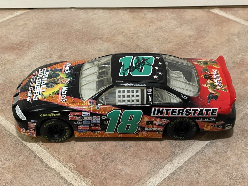1998 Bobby Labonte Interstate Batteries Small Soldiers JGR SIGNED NASCAR 1/24 - Image 1 of 4