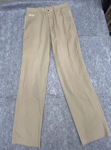 VTG Lewis Creek Canvas Beige Khaki Pants 38x36 (Fits36x36) READ - Picture 1 of 7
