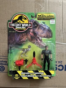 Jurassic Park Lost World Ian Malcolm with Launching Smart Missile Action Figure - Imagen 1 de 5