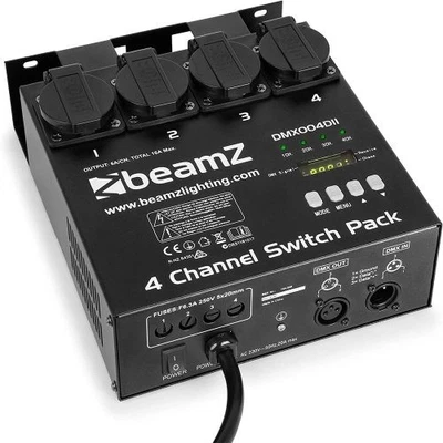 Beamz DMX-004DII 4-Channel Switch Pack for LEDs - image 1 of 3