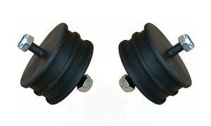 RUBBER ENGINE MOUNTING & NUTS X2 LAND ROVER DEFENDER DISCOVERY 1 ANR1808 - Picture 1 of 4