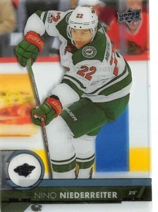 2017-18 Upper Deck Clear Cut #341 Nino Niederreiter - Bild 1 von 2