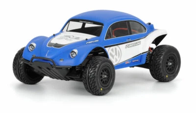 Traxxas SLASH 2WD/4WD Volkswagen Full Fender Baja Bug Clear Body PRO323863 - Image 1 of 3