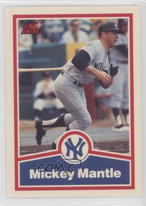 1991 Line Drive Mickey Mantle Mickey Mantle #13 HOF