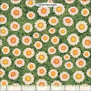 QT, SWEET AS HONEY, 29447-G, DAN MORRIS, SUNFLOWERS, FABRIC PRICED @ 1/2 YD - Picture 1 of 1