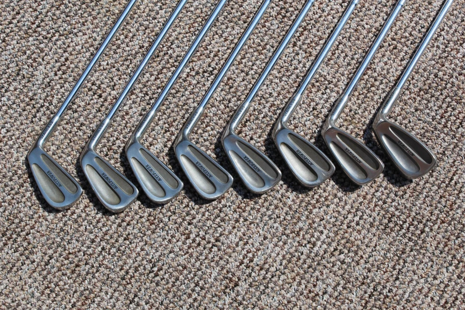 Slazenger Accupower Irons 4-SW Golf Clubs Very Good Condition Collectible - Image 1 of 4
