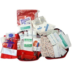 232pc First Aid Kit Bag All Purpose Emergency Survival Home Car Medical Bag - Picture 1 of 4